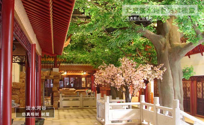 仿真樹是具有生命的雕塑、體現(xiàn)了高超的藝術(shù)水準(zhǔn)
