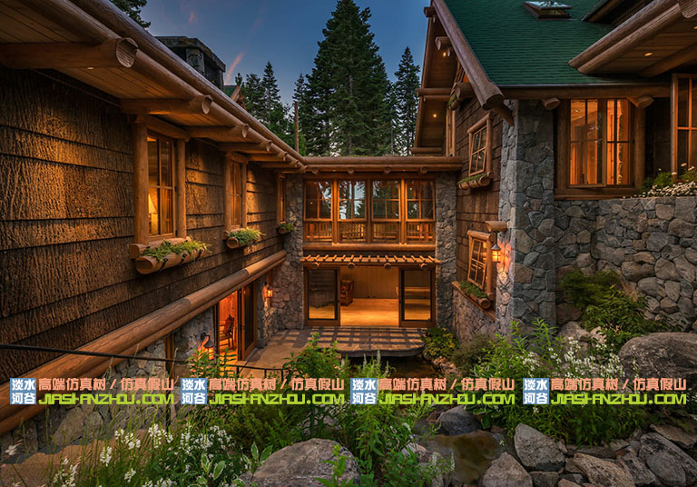 仿真樹皮生產廠家都制作什么樣的美觀環保產品