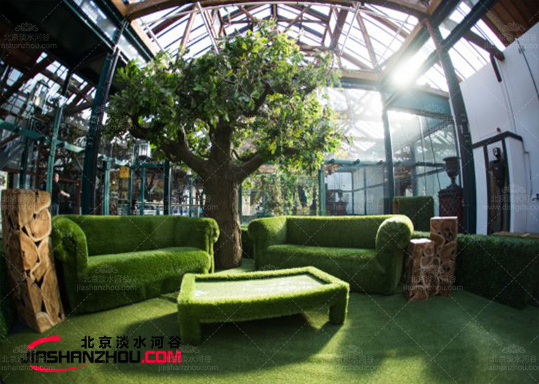 仿真樹為國貿格蘭維大酒店設計施工效果圖