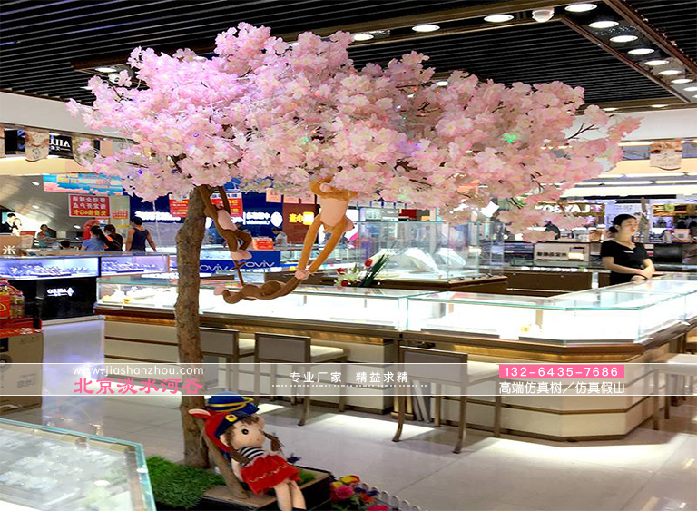 天然的細節和錯綜復雜的設計特征讓仿真樹花樹栩栩如生