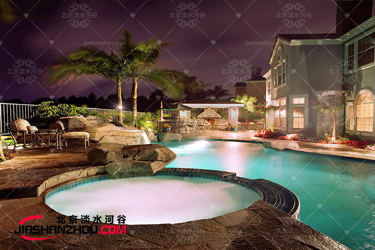 洛陽華陽廣場國際酒店塑石假山設計樣板用的是這家的