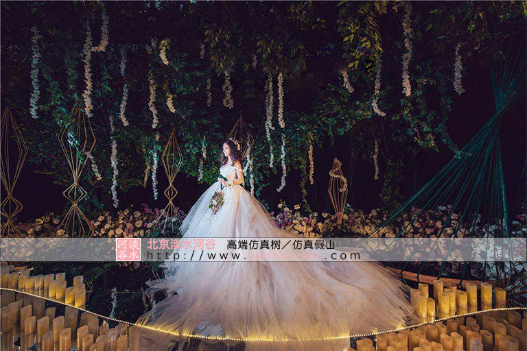 婚禮仿真樹仿真花每種都以逼真的色調呈現自然出現的細節