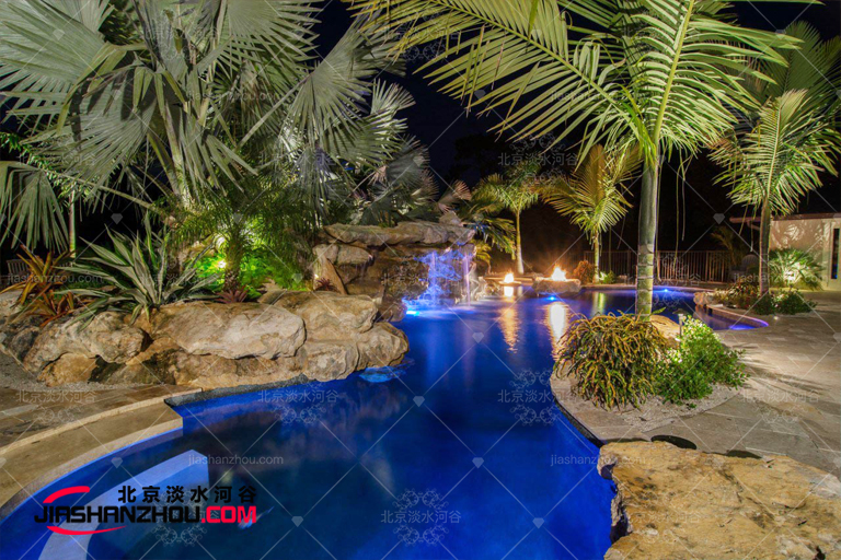 塑石假山于寧波鉆石人生私人會所效果圖凸顯世外桃源感令人回味無窮