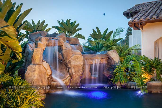 這家公司在假山水池庭院制作方面有到的一面看圖說(shuō)話(huà)