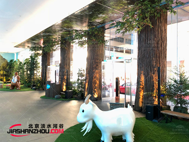 仿真樹(shù)鐵杉樹(shù)壽命長(zhǎng)性格致且沒(méi)有淡季設(shè)計(jì)樣板那叫一個(gè)妙