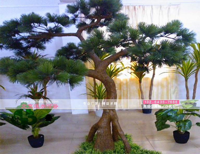 12米大型東部白松仿真樹通常用于商場景觀和圣誕樹深受外歡迎