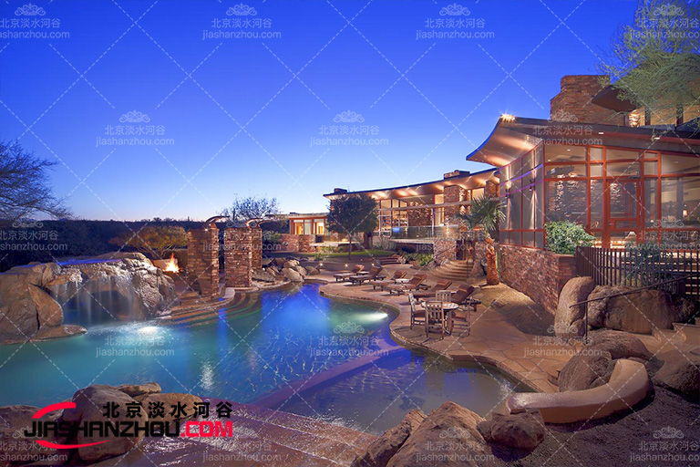 千層石假山圖片效果圖為有品位的人準備太漂亮了