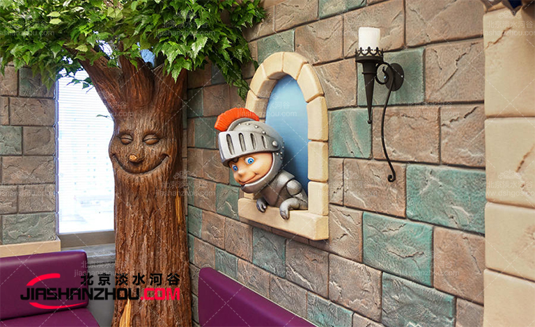 仿真樹及葉環(huán)會在客人到家時給人留下深刻的印象