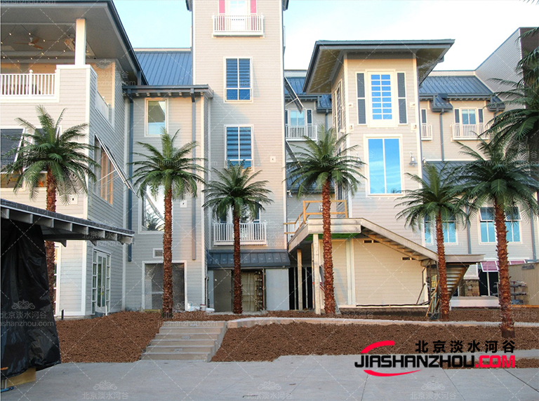 仿真樹給外灘悅榕莊酒店帶來(lái)熱帶美感效果清新舒適