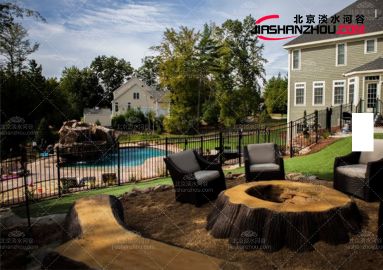 仿真樹突出房屋建筑美感是符合當代審美的神奇裝飾