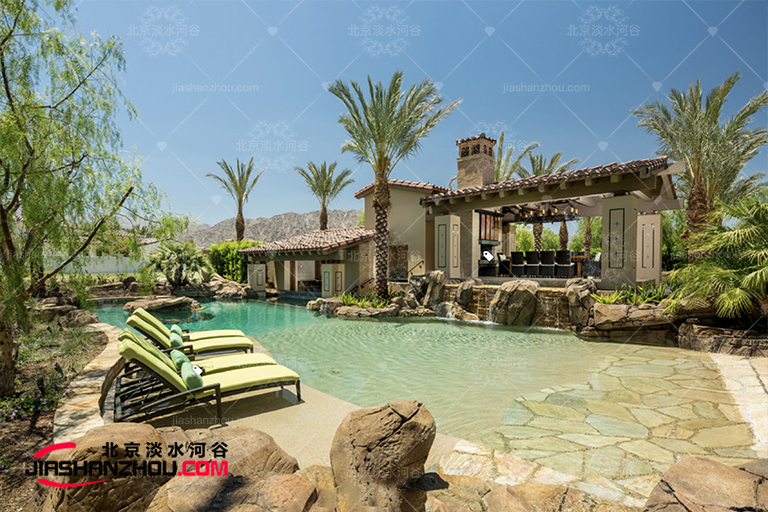 塑石假山在杭州米蘭f尚酒店花園中的管理和運(yùn)用