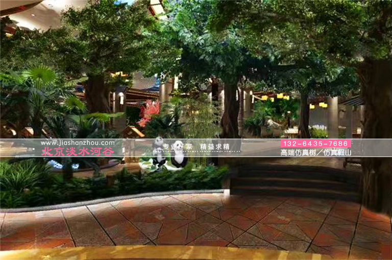 擔(dān)心深冬沒(méi)有景致可看-室內(nèi)仿真樹(shù)花園即將大放光彩