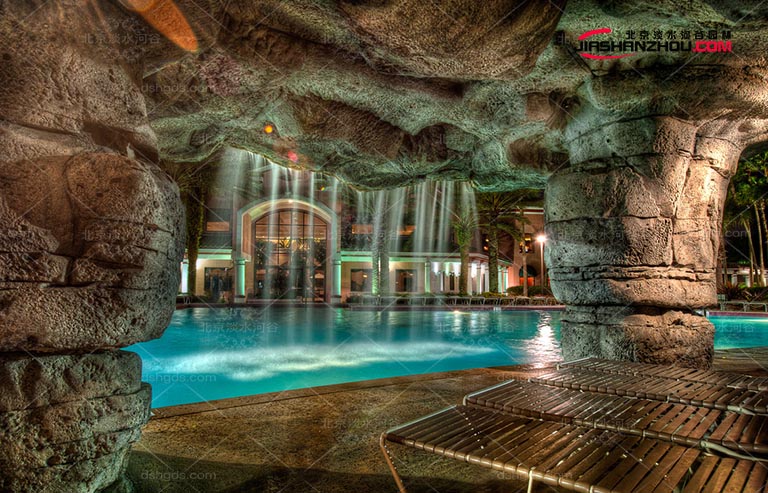 原來山洞酒店可以這樣美設計制作廠家是北京的