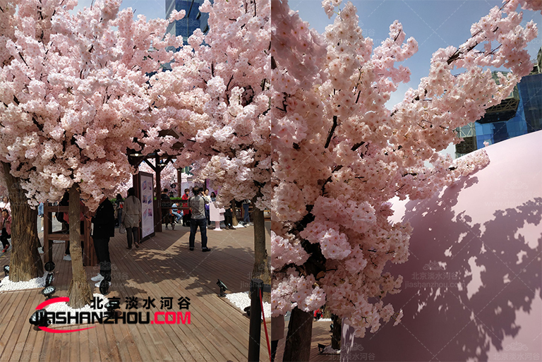 仿真樹花樹永不枯萎的人造假花樹 批發(fā)價