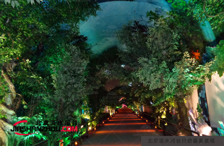 南方亞美酒店的仿真樹景觀施工細節和管理