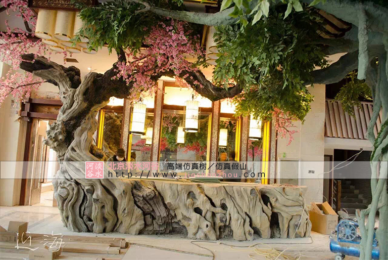 仿真樹吧臺多種樣式酒吧餐飲選