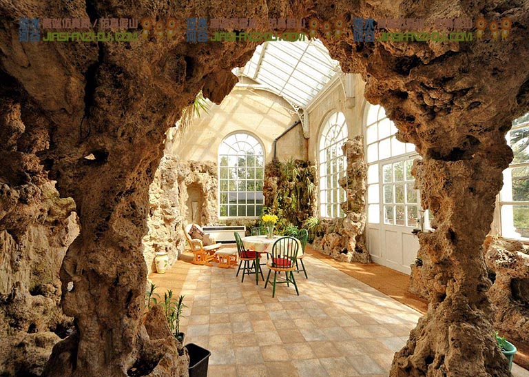 奇怪的酒店設計之可以無縫協同工作的洞穴酒店