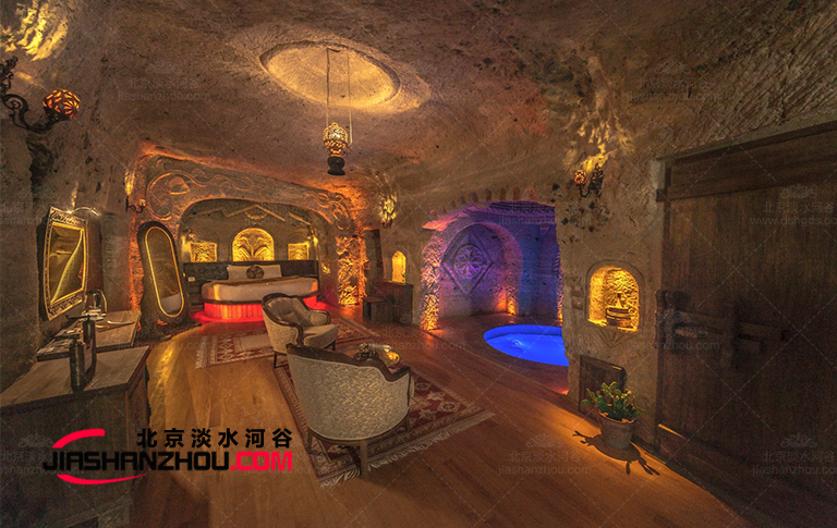 山洞式民宿比五星級酒店還要霸氣漂亮