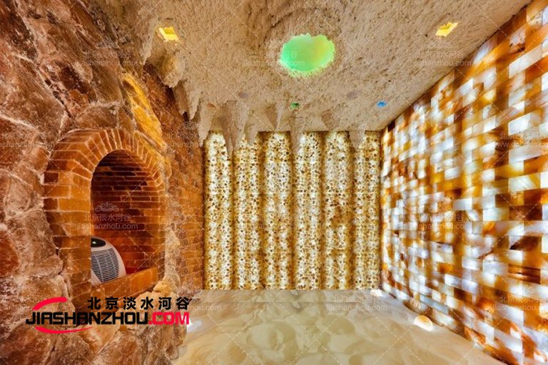 墻面如何在類似茶卡鹽湖鹽洞養生房中創造清晰度