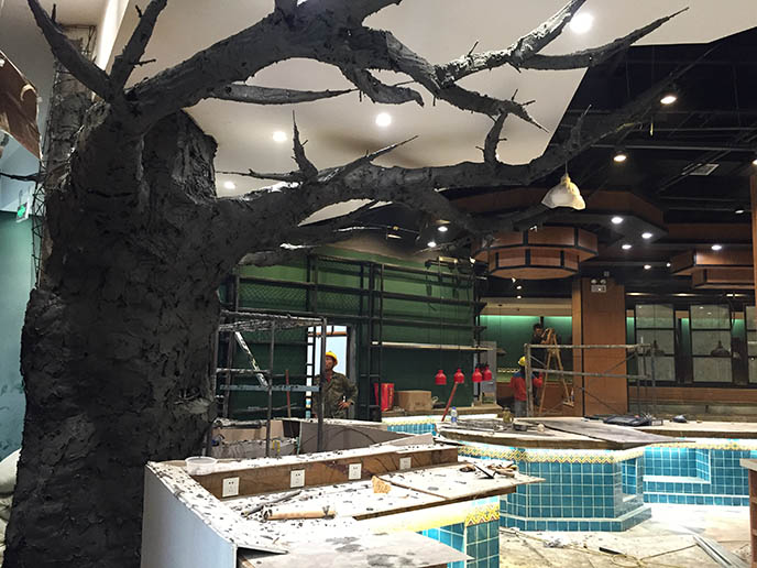 水泥樹包柱子是現在處理承重立柱的好方法