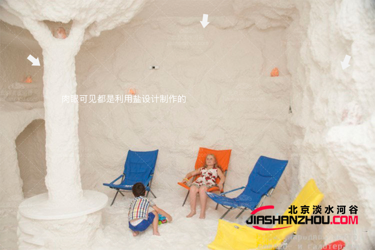 藍(lán)海國(guó)際大酒店家全部用鹽建造房間的酒店