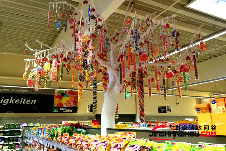 白色仿真樹百變造型只有想不到沒有做不出