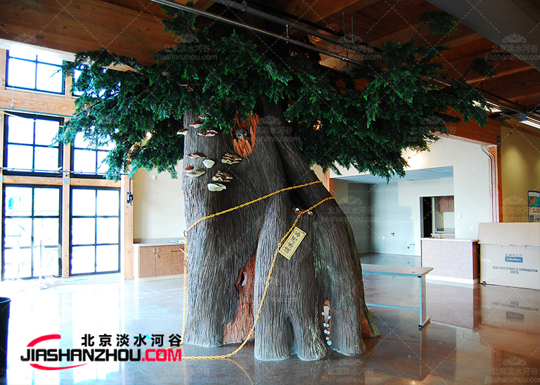 九米大型人造仿真樹真假混合出色