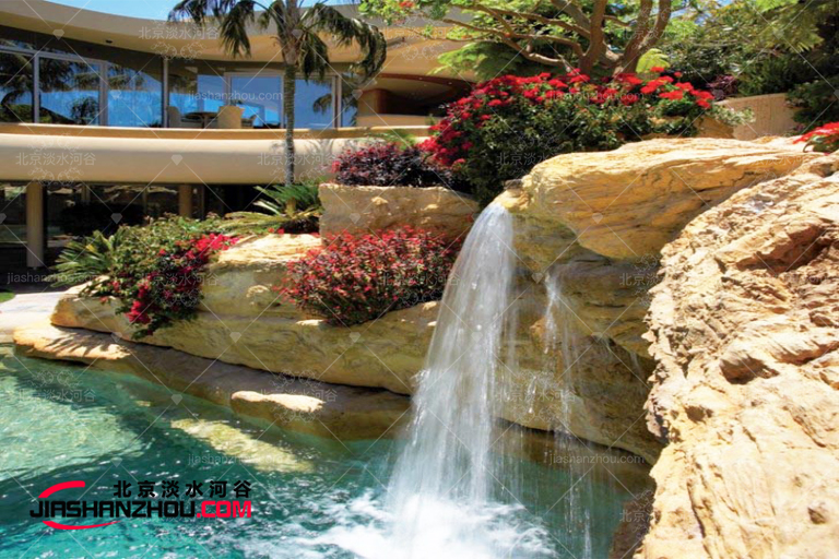 贛州章江國家濕地公園塑石假山設計改造工程