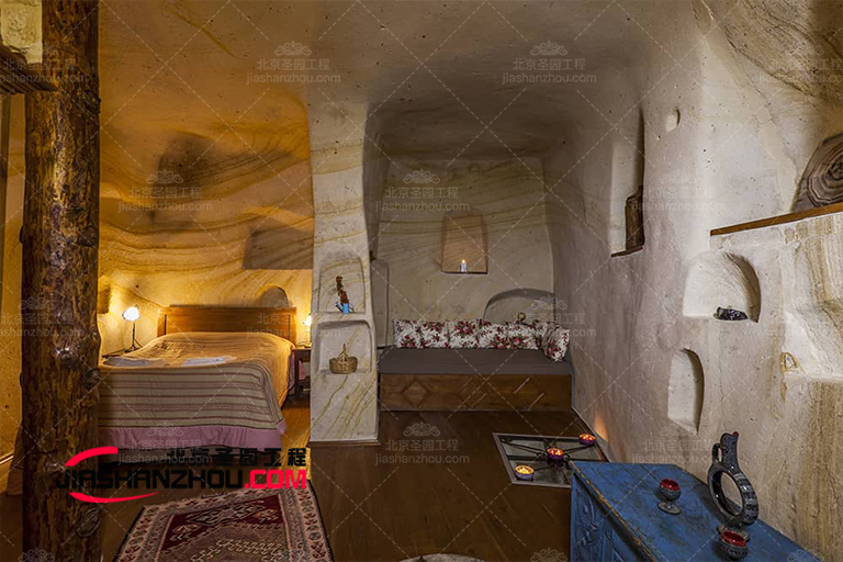 回歸自然人造養生鹽療酒店設計制作