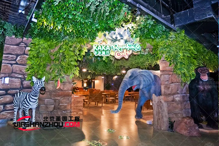 青山區如何用花園仿真樹營造一個舒適的室內生態花園