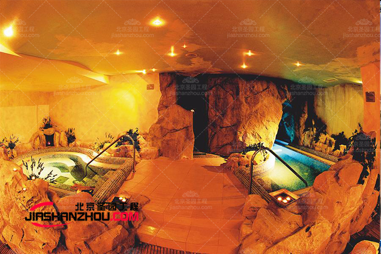 在冷門小島挖仿真洞穴別墅豪宅享一片海