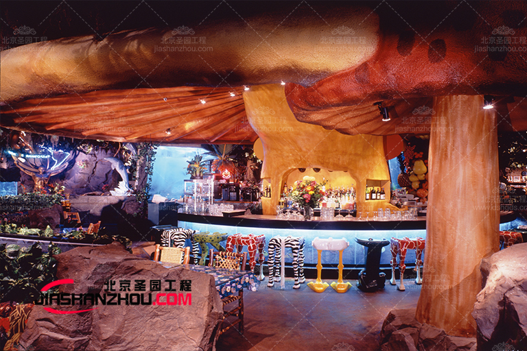 廣州虎門高顏值人造鹽洞咖啡廳出自這個廠家