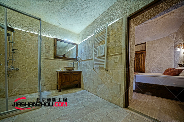 斯泊卡酒店巖洞洗衛一體設計驚嘆眾人