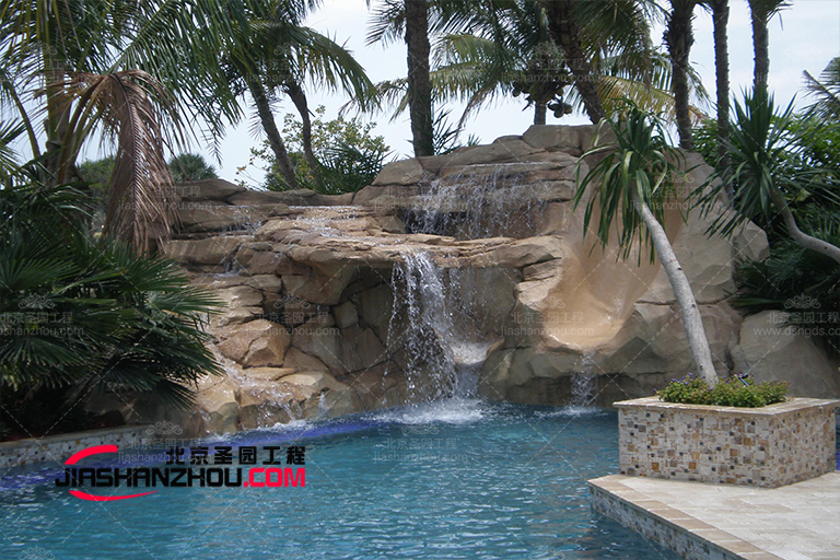 淮安市公園一號小區人工TCP塑石假山