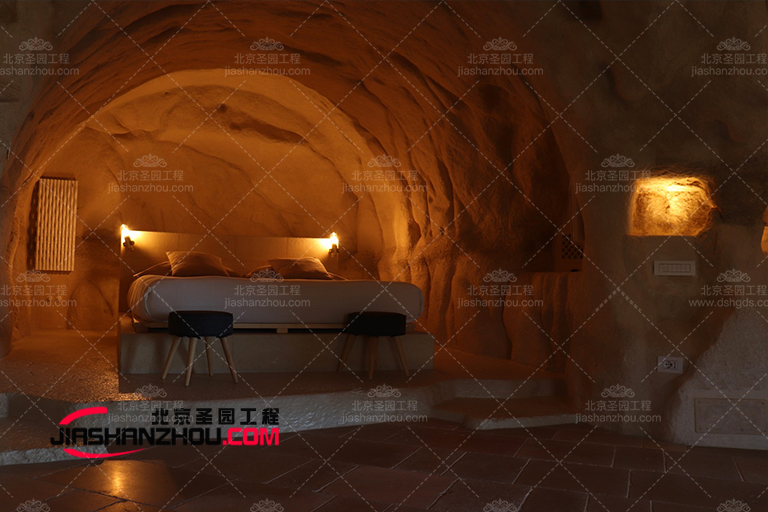 令人驚嘆的仿真鹽洞酒店室內(nèi)外顏色創(chuàng)意設(shè)計