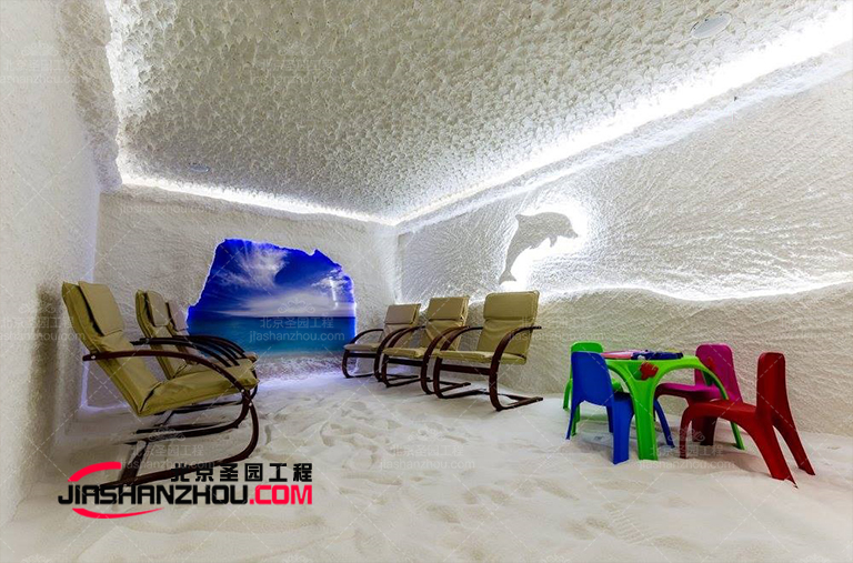 北京廠家分享年好的仿真洞穴鹽療酒店顏色設(shè)計(jì)