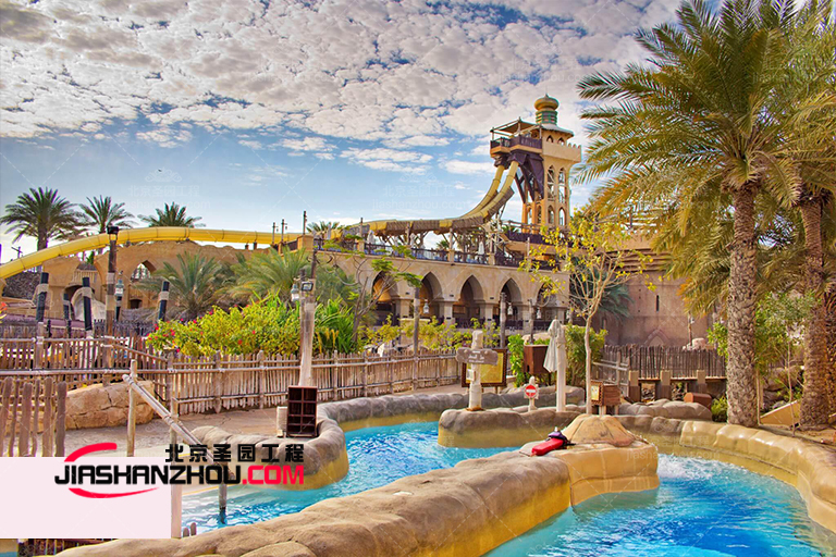 北京環(huán)球度假區(qū)塑石假山景觀水池設(shè)計(jì)