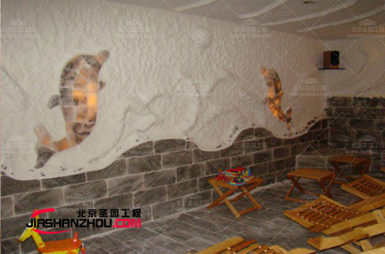 地中海f 格是仿真鹽洞酒店受歡迎的室內裝飾f 格之一