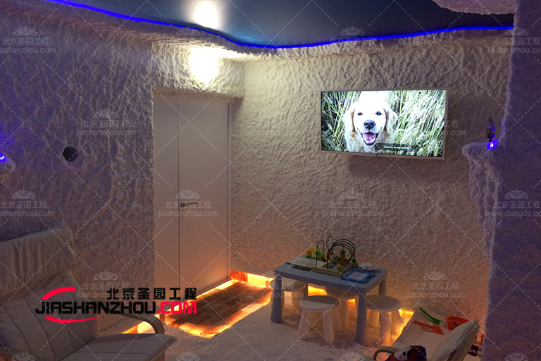 多樣化的設(shè)計(jì)有助于使簡單的鹽洞汗蒸鹽療房加特有趣