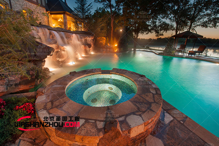 各種不同的TCP塑石假山水池景觀樣式設計都很漂亮