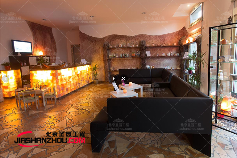 自然洞穴式主題鹽療房安裝 鹽療養(yǎng)生走進(jìn)千家萬(wàn)戶(hù)