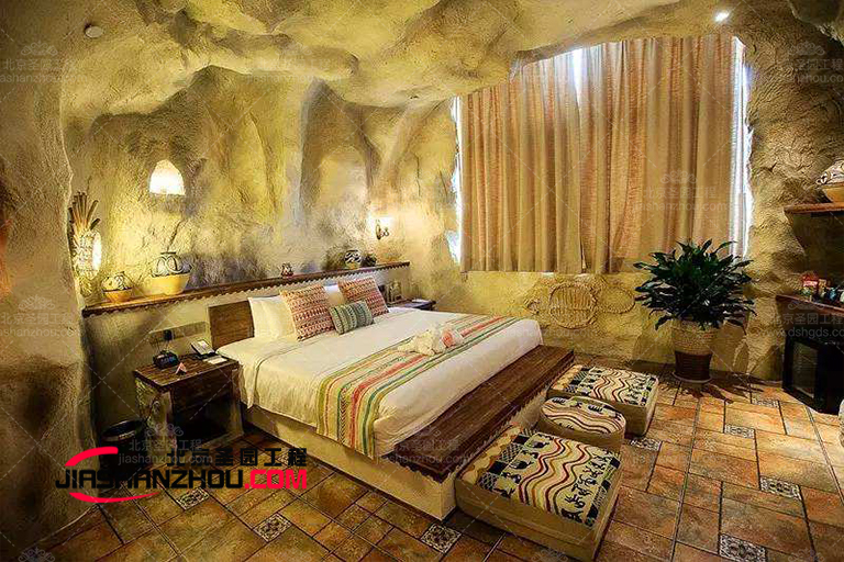 仿真山洞酒店訂制設計 北京專業山洞酒店制作廠家