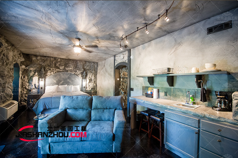 論人工窯洞民宿設(shè)計中色彩的運用和搭配