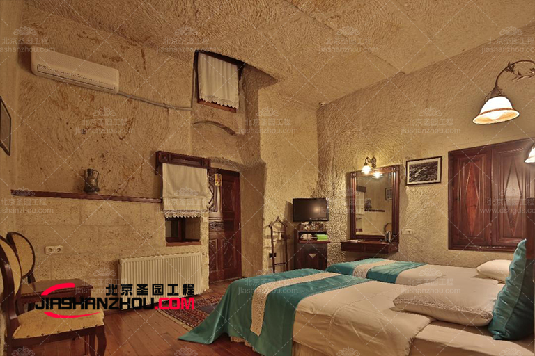 北京仿古巖洞主題客棧試管廠家的設(shè)計指南