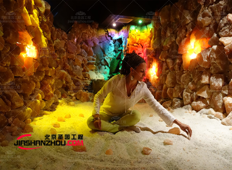 國內鹽蒸房品牌仿自然主題鹽療房鹽洞選北京廠家