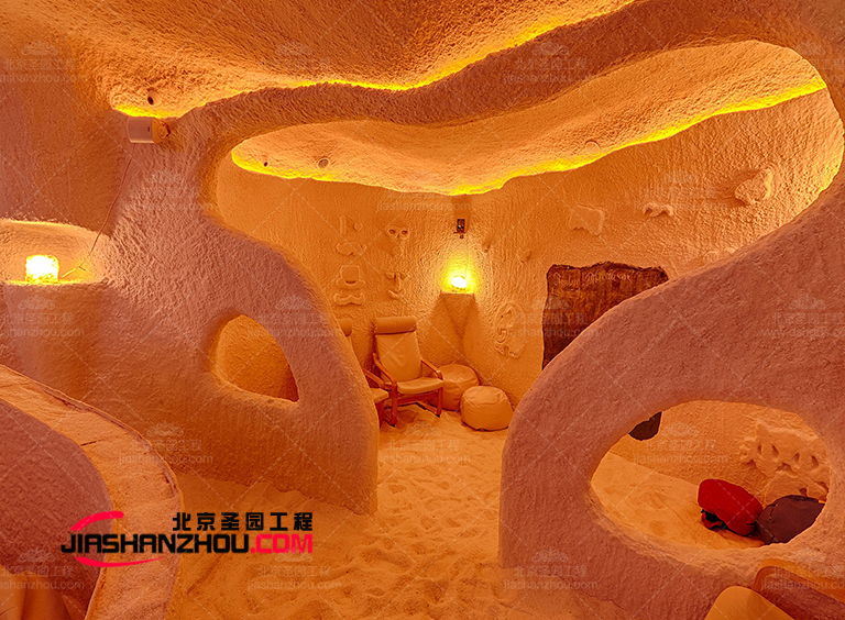 無法模仿真正魅力的廣西仿自然喜馬拉雅鹽療房設計