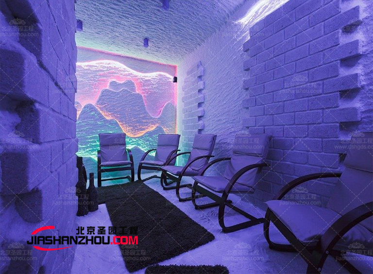 室內燈光如何布置 人工喜馬拉雅鹽療房裝修