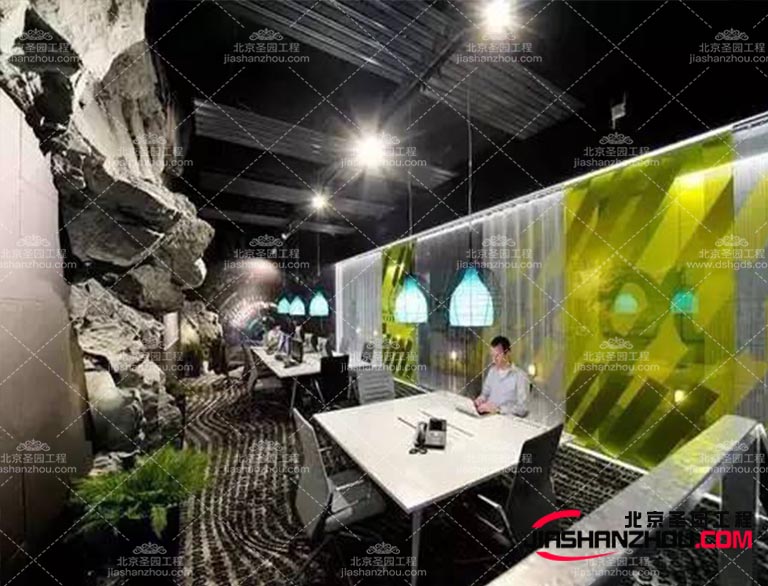 塑石假山隨著科技的進步可以促進現(xiàn)代園林假山的發(fā)展