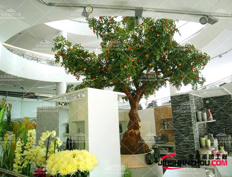 環境裝飾選仿真樹 仿真樹真實度高環保對人無害