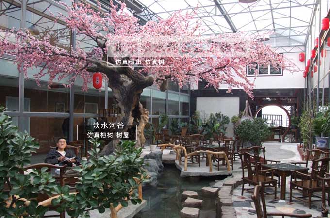 仿真樹與真植物市場相比一點(diǎn)也不遜色